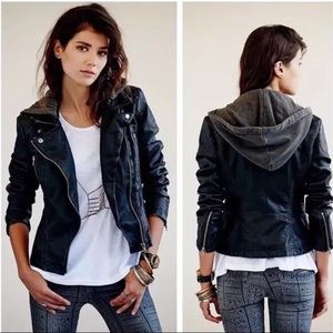 Free People Leather Jacket